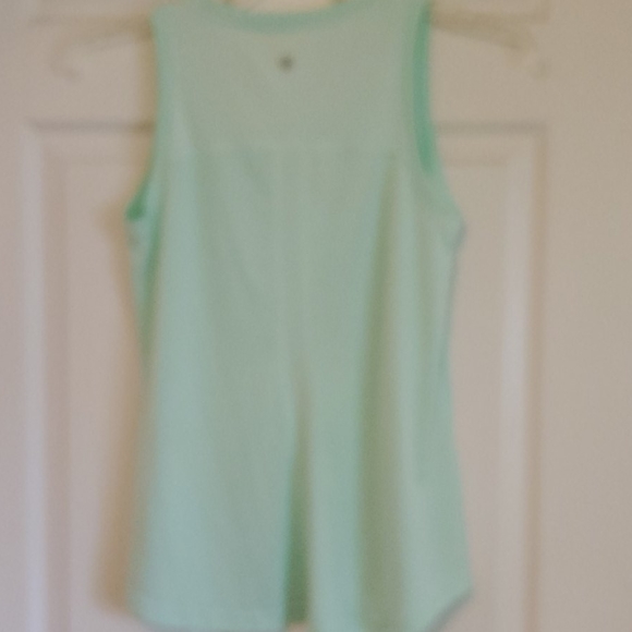 Mint green drytek workout tank - Picture 2 of 5